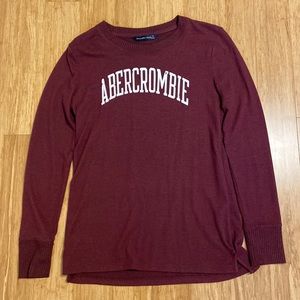 Abercrombie & Fitch Long Sleeve Crewneck Sweater